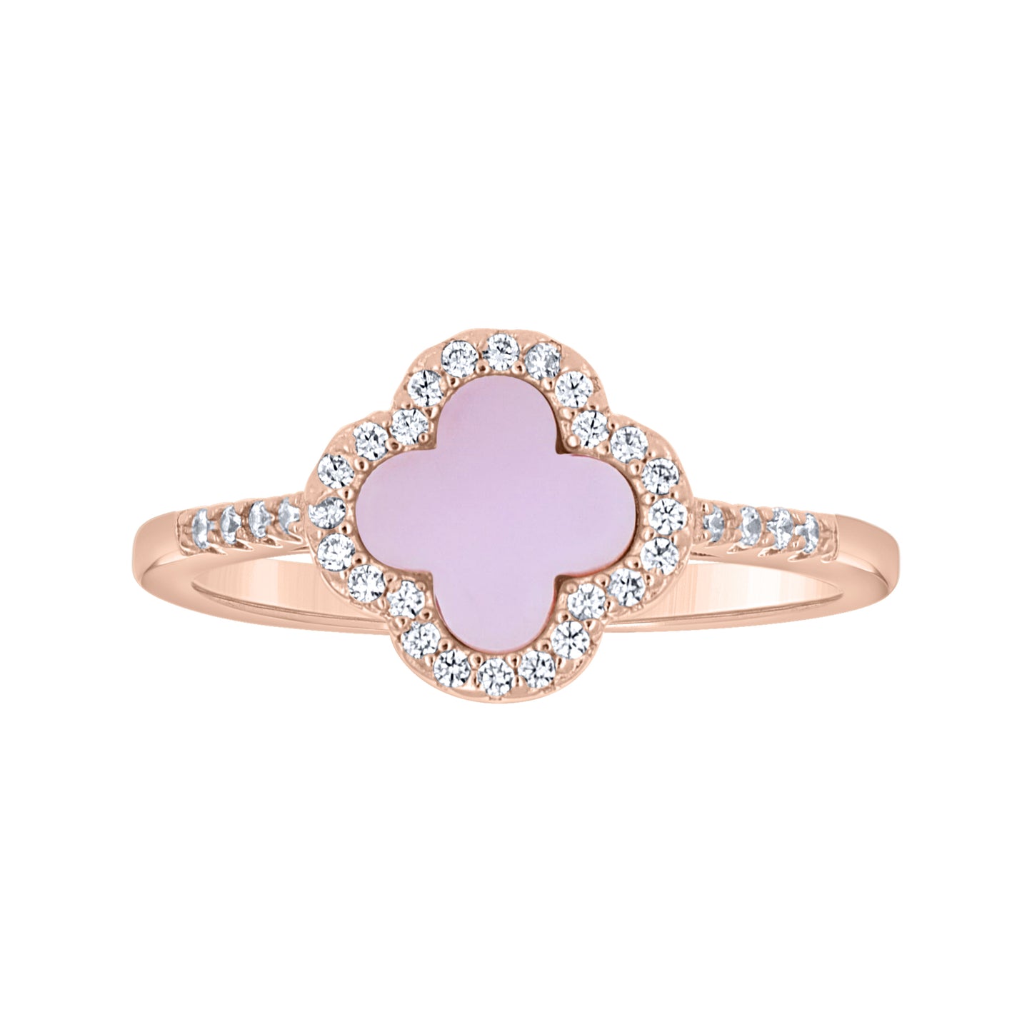 925 Sterling Silver Cz 10mm Ring S5