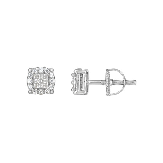 925 Sterling Silver Moissanite Earrings