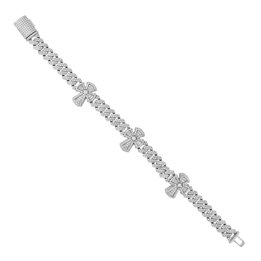 925 Sterling Silver Moissanite Bracelet
