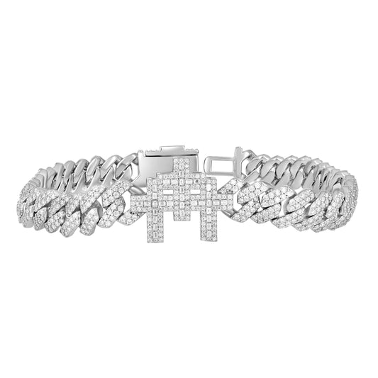 925 Sterling Silver Moissanite Bracelet