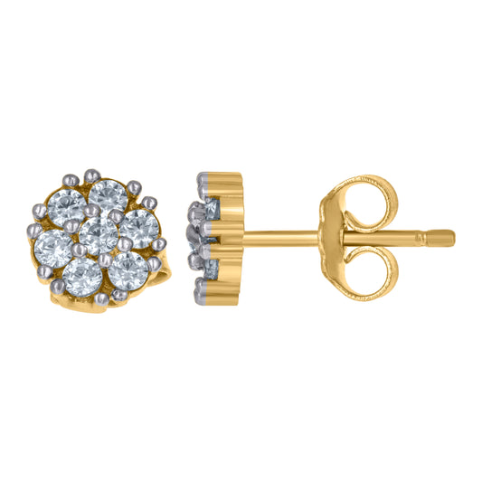 10Kt Cz Earrings