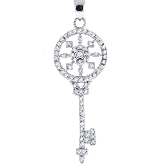 925 Fancy Key Pendant