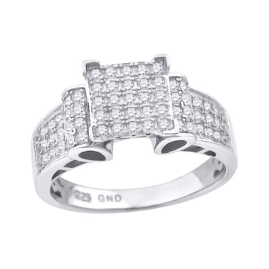 925 Ladies Fancy Cz Rings