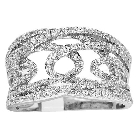 925 Micro Pave Ring
