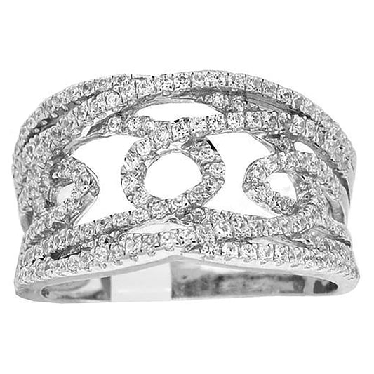 925 Micro Pave Ring
