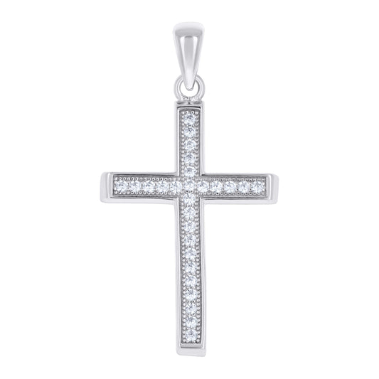 925 Sterling Silver Cz Pendant