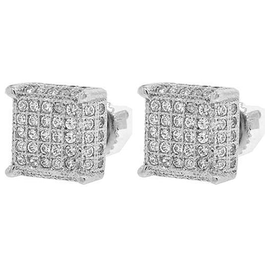 925 Micro Pave Earrings