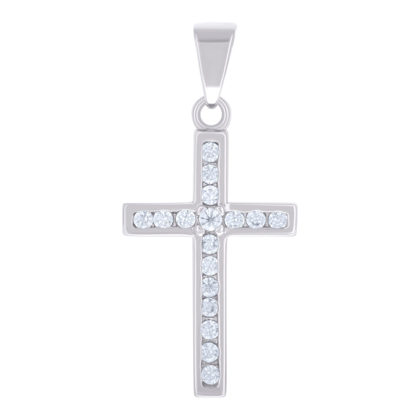925 Sterling Silver Cz Pendant