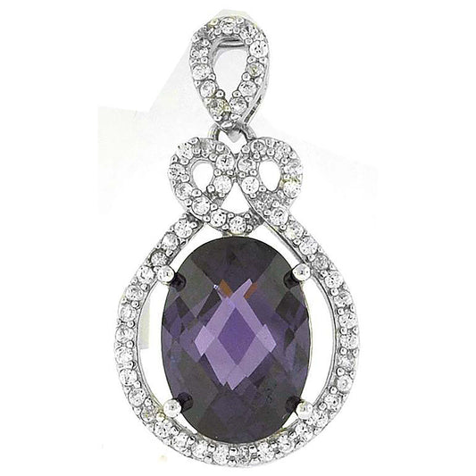 925 Fancy Cz Pendant