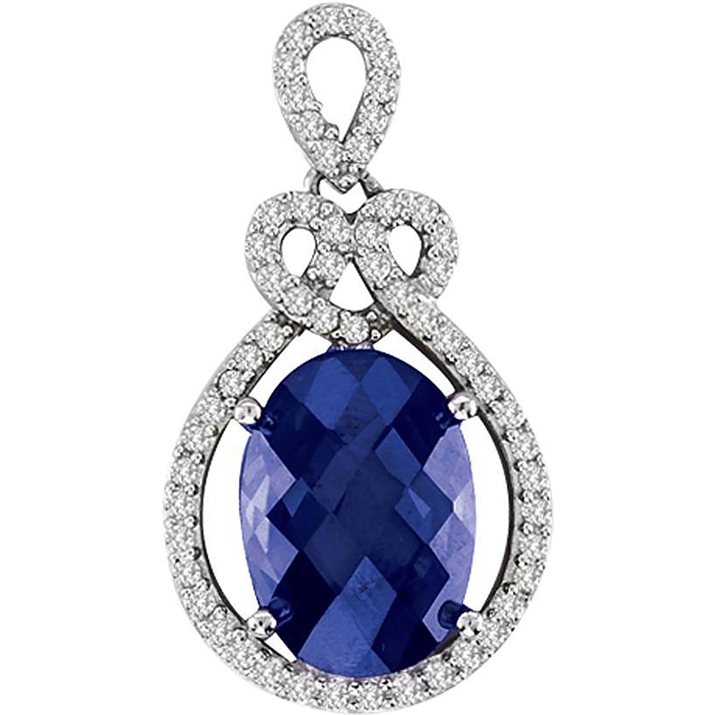 925 Fancy Cz Pendant