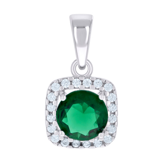 925 Sterling Silver Cz Pendant
