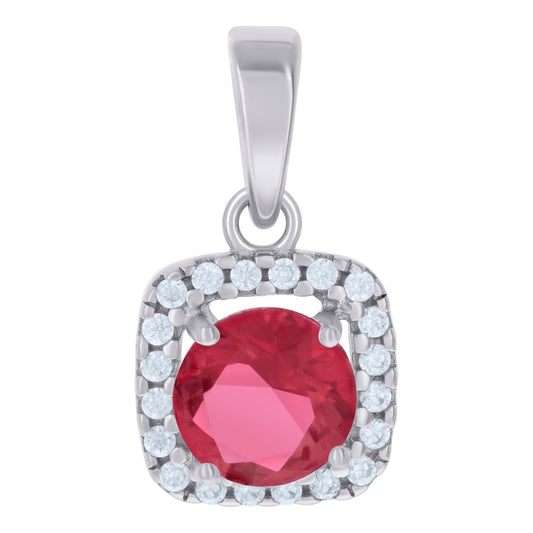 925 Sterling Silver Cz Pendant