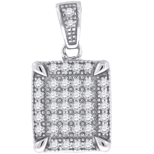 925 Micro-Pave Pendant