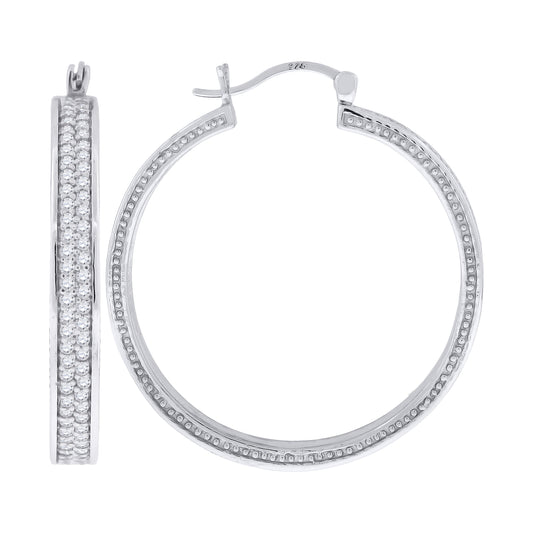 925 Micro-Pave Earring