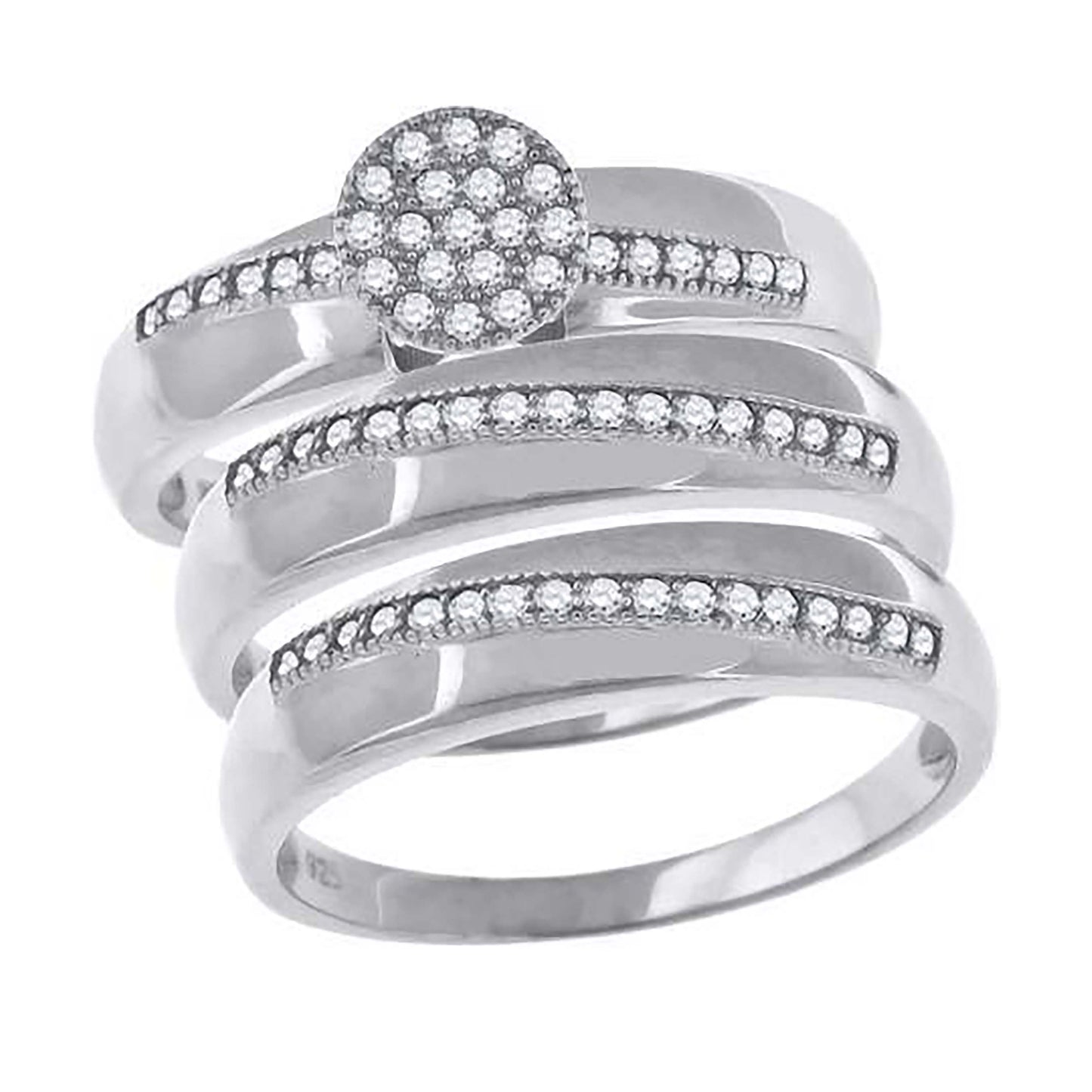 925 Micro-Pave Ring-Sz7