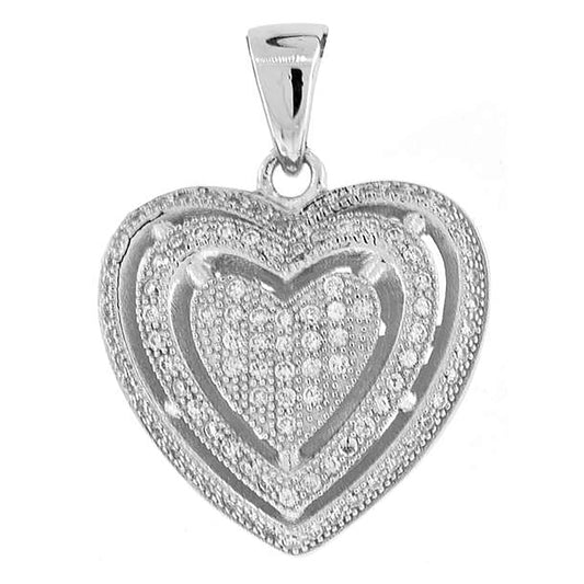 925 Micro-Pave Pendant