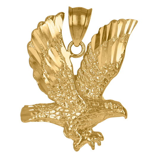 10Kt Gold-Eagle Pendent