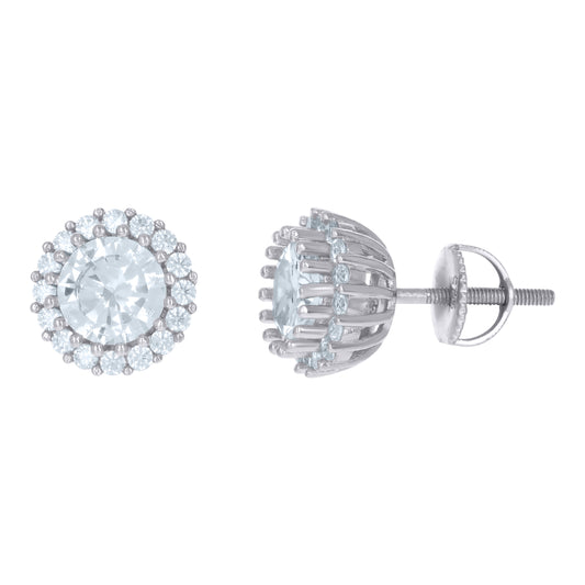 925 Sterling Silver Cz Earrings