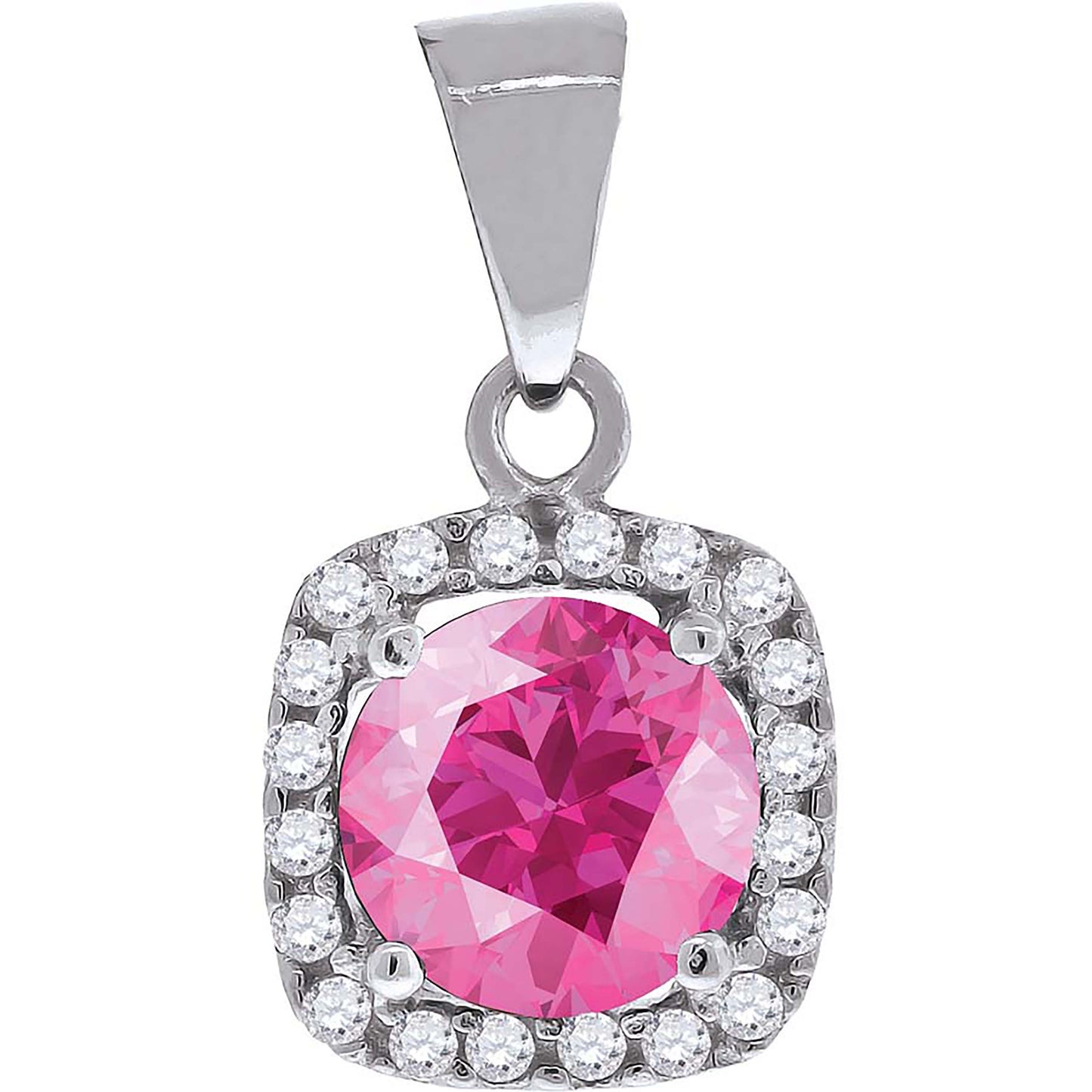 925 Sterling Silver Cz Pendant