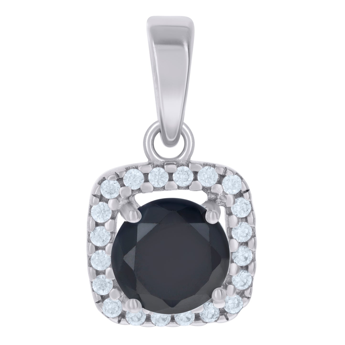 925 Sterling Silver Cz Pendant