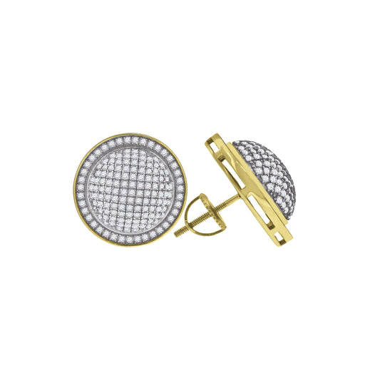 925-Micro Pave Cz Earring