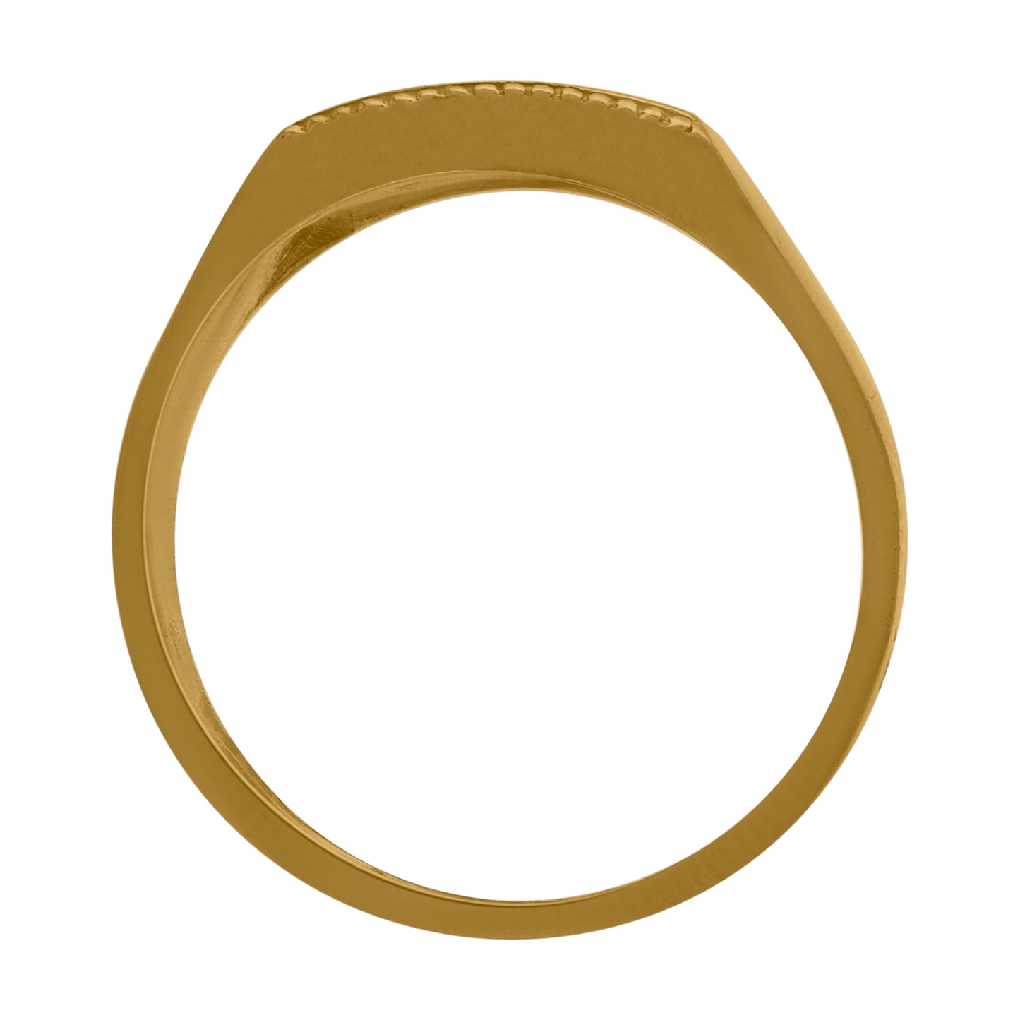 10Kt Gold Cz Baby Ring