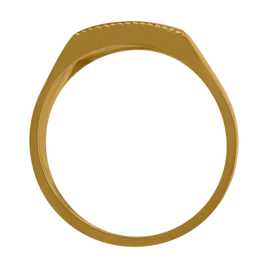 10Kt Gold Cz Baby Ring
