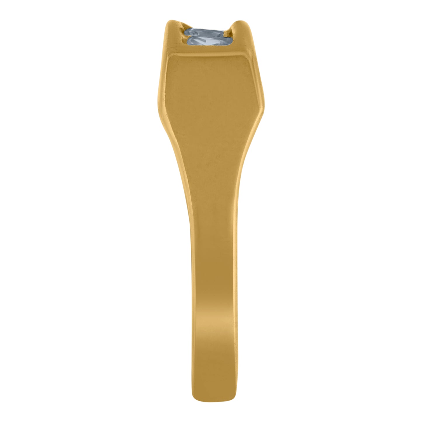 10Kt Gold Cz Baby Ring