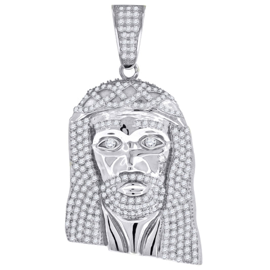925-Jesus Face Pendant
