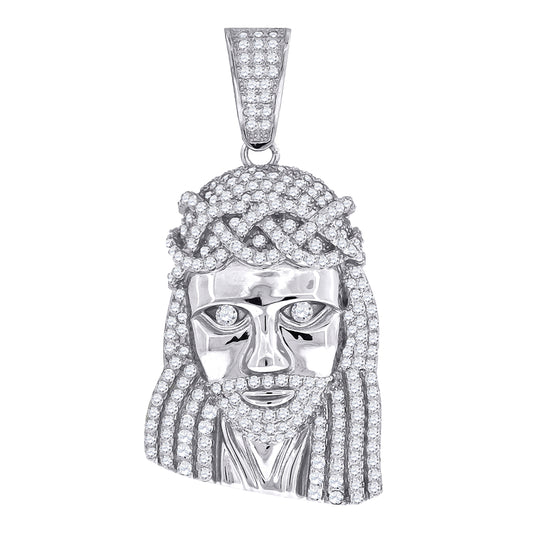 925-Jesus Face Pendant