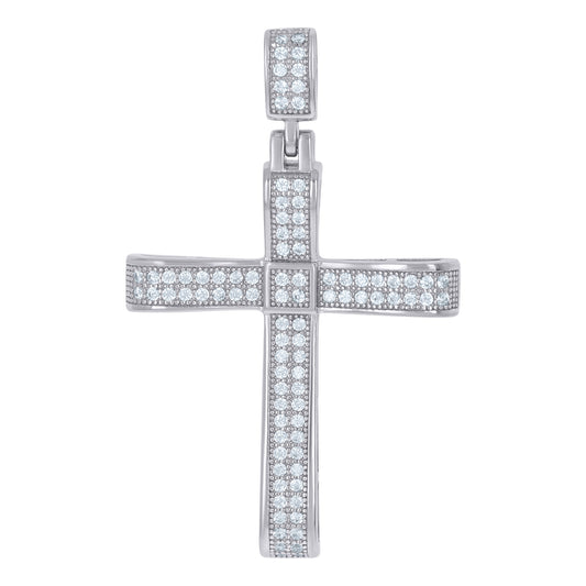 925 Sterling Silver Cz Pendant