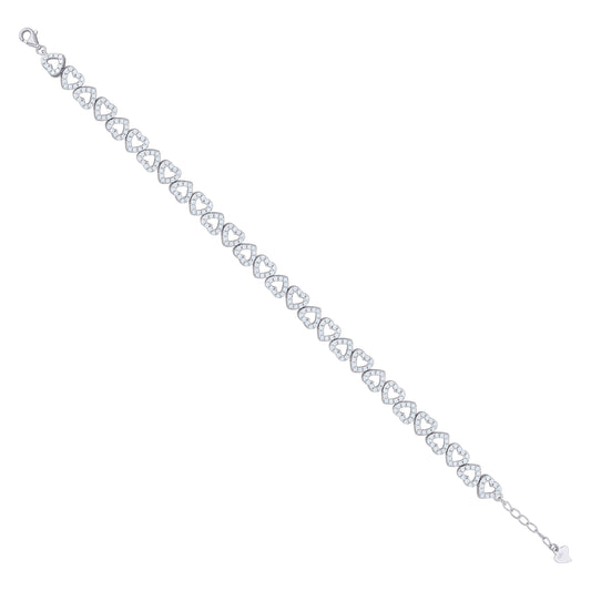 925 Sterling Silver 7.5" Bracelet