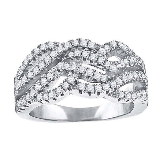 925 Fancy Cz Ring-S6