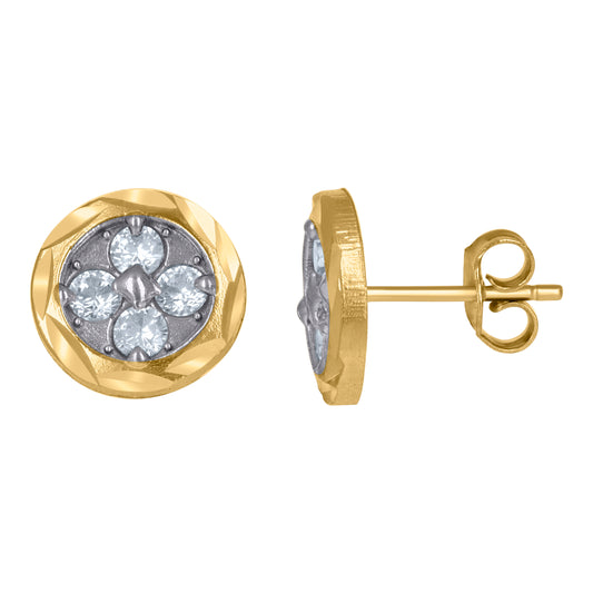 10Kt Cz Earrings