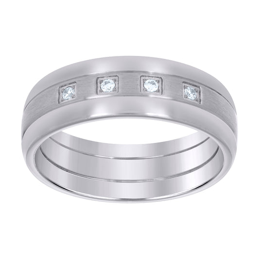 Stainless Steel Band-Sz7