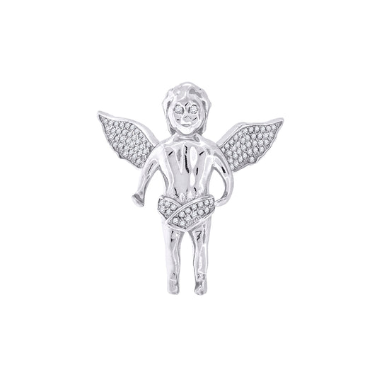 925-Cz Angel Charm