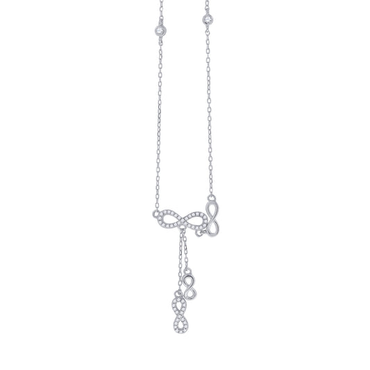 925-Cz Micro-Rave Nacklace
