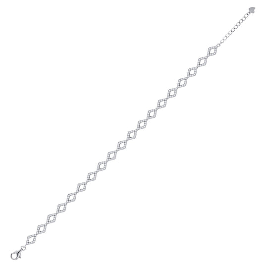 925 Cz Fashion Bracelet