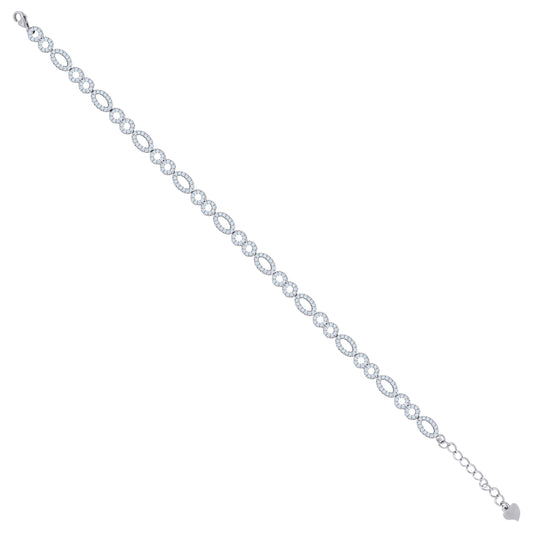 925 Cz Fashion Bracelet