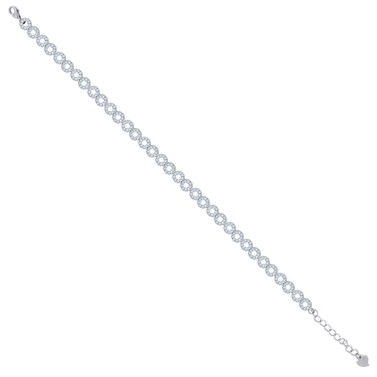 925 Cz Fashion Bracelet