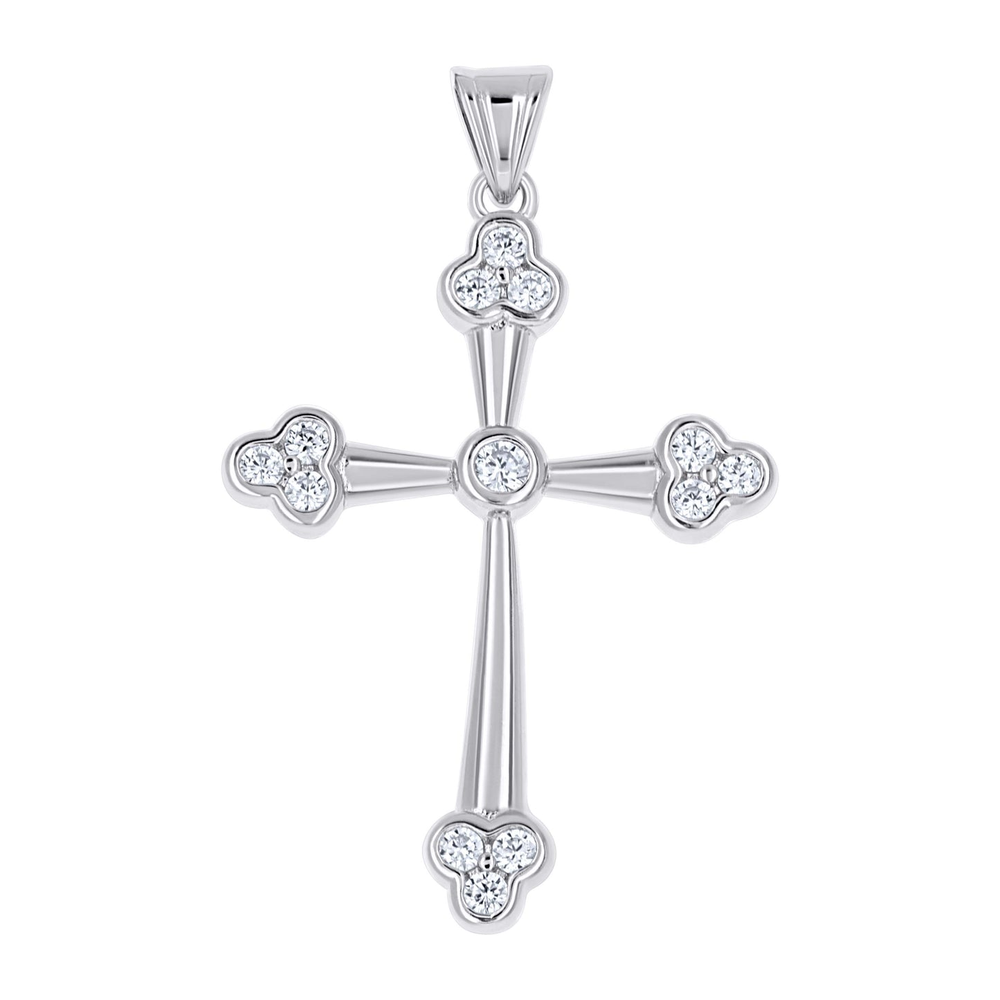 925 Sterling Silver Cz Pendant