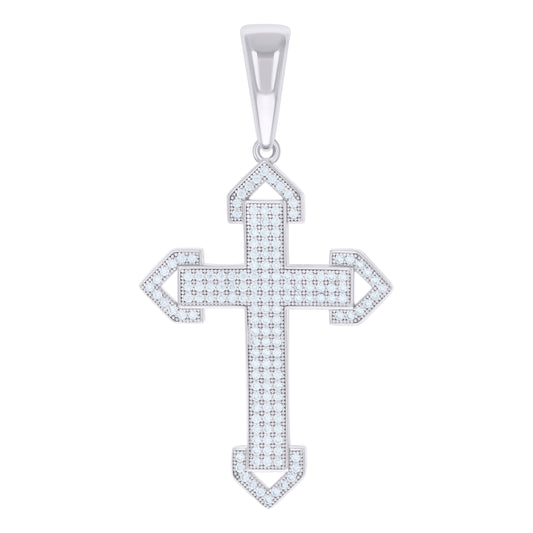 925 Sterling Silver Cz Pendant