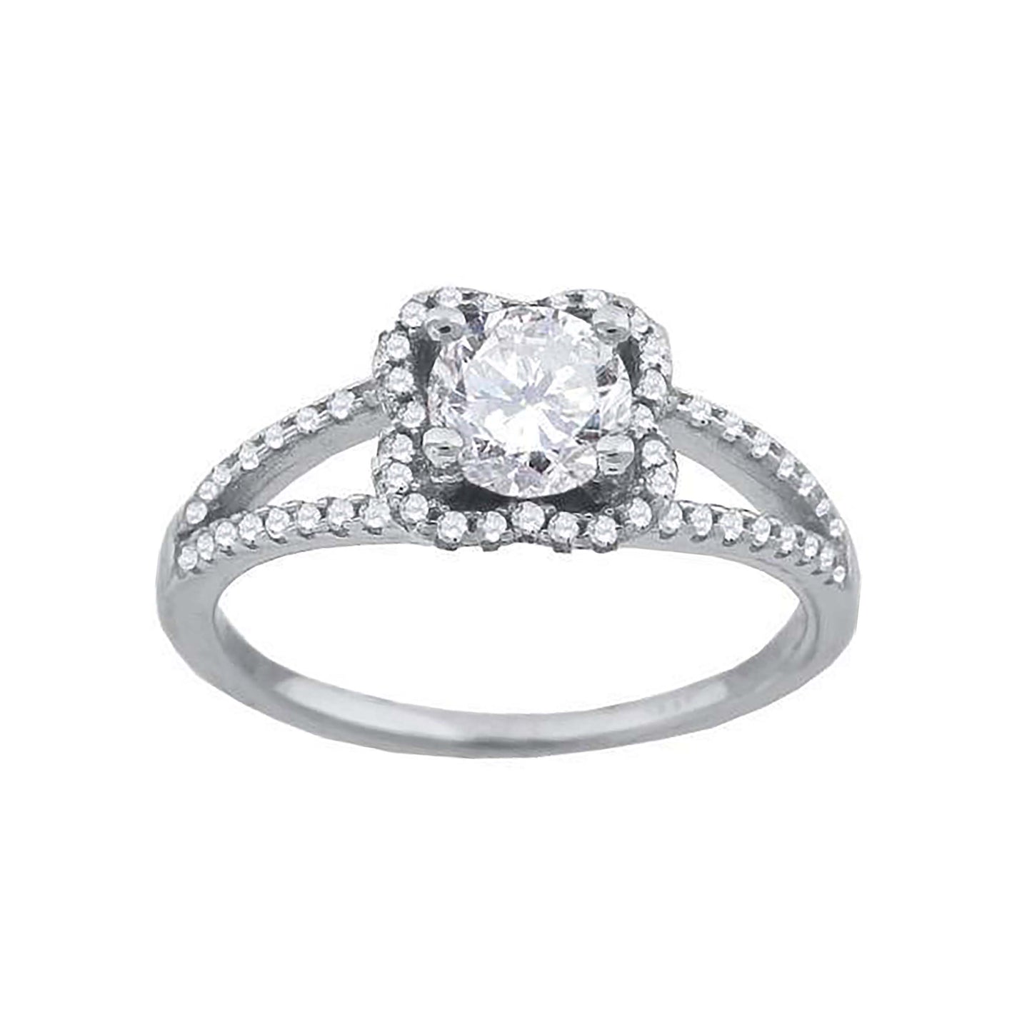 925-Cz Fashion Ring-Sz6