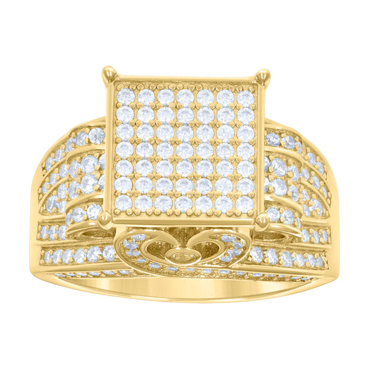 925 Sterling Silver Cz Ring S6