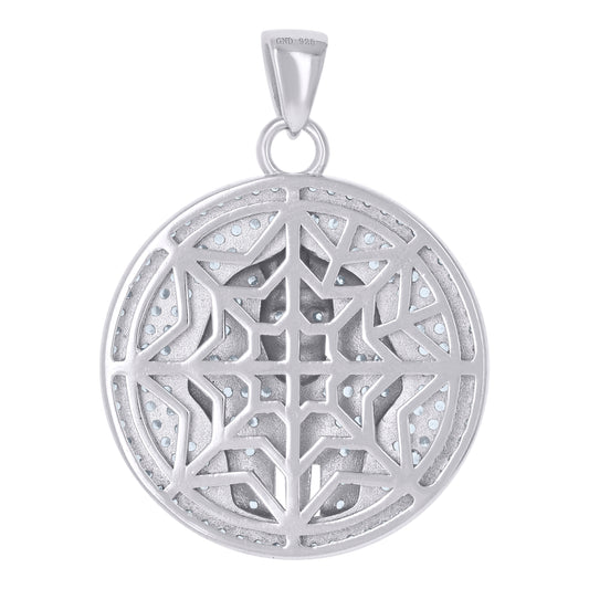 925 Sterling Silver Cz Pendant