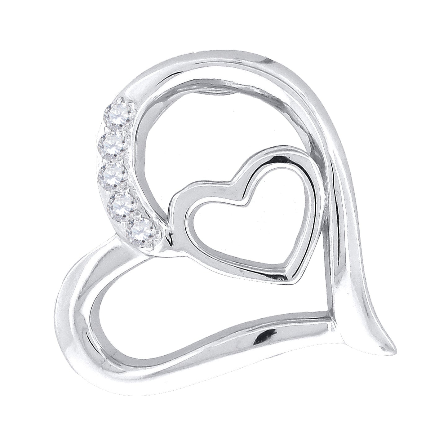 925 Fancy Cz Charm