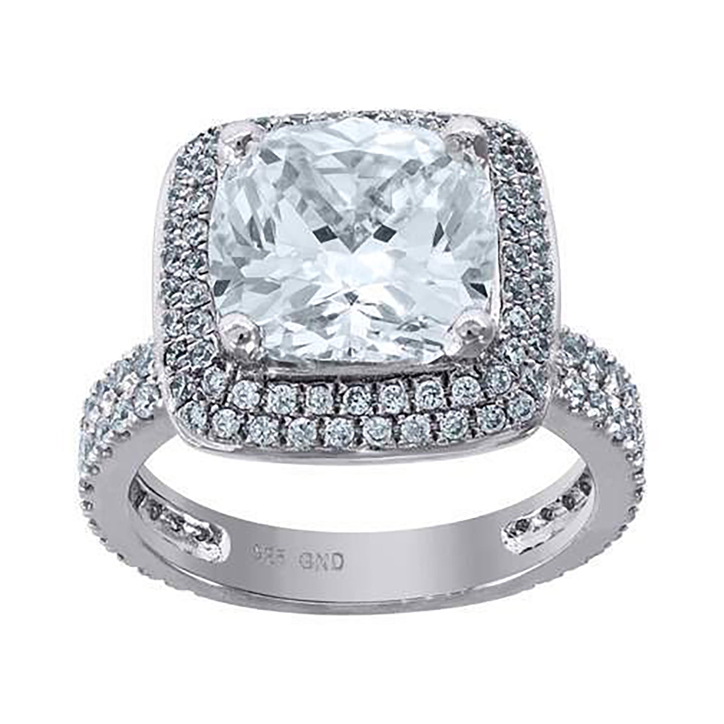 925 Sterling Silver Cz Rings S6