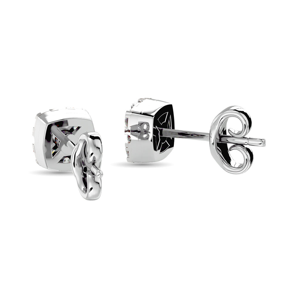 Diamond 3/8 Ct.Tw. Fashion Earrings in 14K White Gold