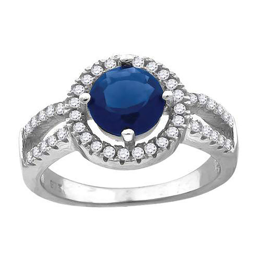 925-Cz Fashion Ring-Sz6