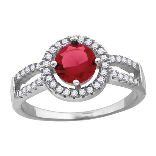 925-Cz Fashion Ring-Sz6